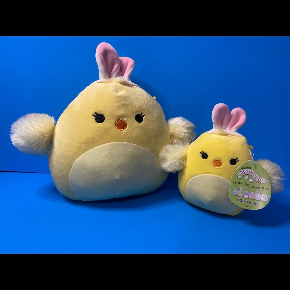 Aimee the Chick 8’’ and 5’’ BUNDLE - Easter Spring Squishmallow